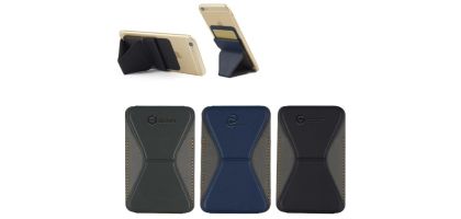 PU Phone Stand Card Holder