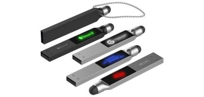 Stylus Backlit Logo Flash Drive