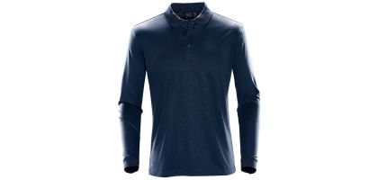 Men's Eclipse Pique L/S Polo