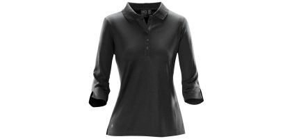 Women's Eclipse Pique L/S Polo