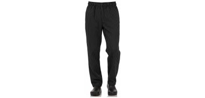 Designer Pinstripe Baggy Chef Pants