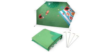 Outdoor Blanket Hexagon 280x210cm