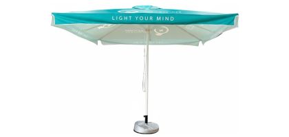 3x3m Square Market Umbrellas With Valances