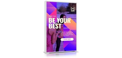 SEG Backlit LED Light Box Display (100 x 150cm)
