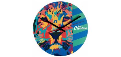 Rukas Full Colour Wall Clock