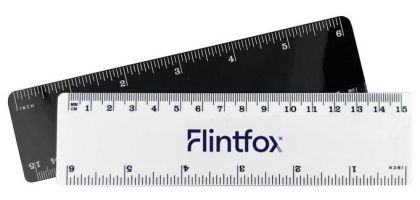 Solid Plastic Ruler 15cm