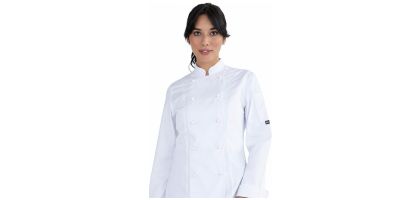 PROCHEF Womens Traditional Chef Long Sleeve Jacket White