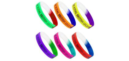 Silicone Wrist-Band With Tri Colour