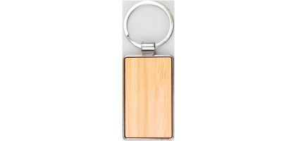 Bamboo Keyring - Rectangle