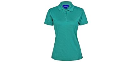 Ladies Bamboo Charcoal Corporate Short Sleeve Polo
