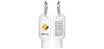 30Ml Spf50 Sunscreen Lotion With Carabiner