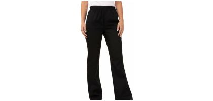 Essential Baggy Chef Black Pants