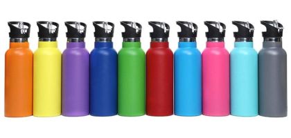 500ml Double Wall Vacuum Bottle with Flip Valve Lid