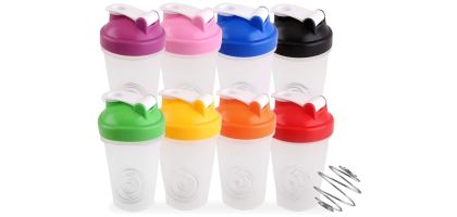 BPA Free Fitness Shaker Bottle 400ml