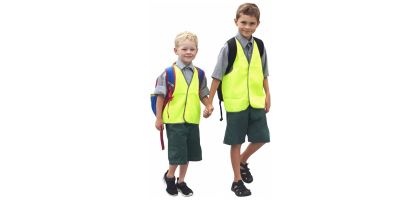 Workguard Hi Visibility Youth Safety Vest Day Wear Only