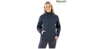 Result Recycled PET Ladies Soft Shell Jacket