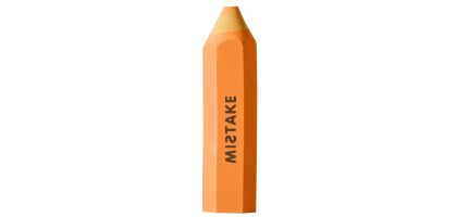 Pencil Shaped Rubber Eraser