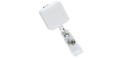 Square Retractable Badge/Card Holder