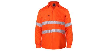 Open Front L/S 3M Tape
