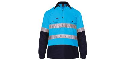 Closed Front L/S 2 Tone 3M Tape