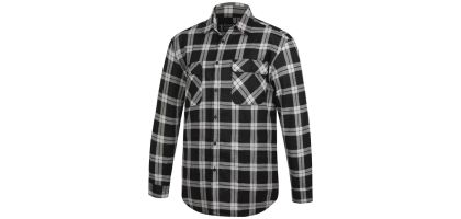 Open Front Flannelette Shirt