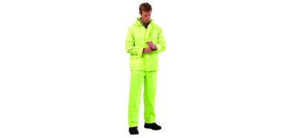 Hi-Vis Yellow Rain Suit 4XL