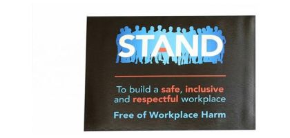 Rubber FloorPoster Logo Mat