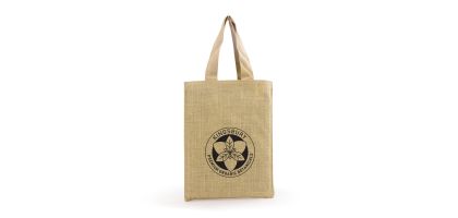 A4 Natural Jute Shopper Bag