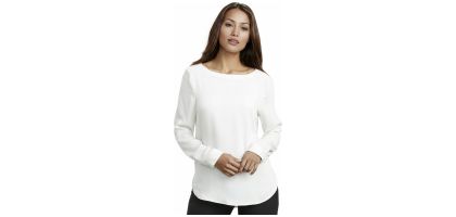 Ladies Madison Boatneck Blouse