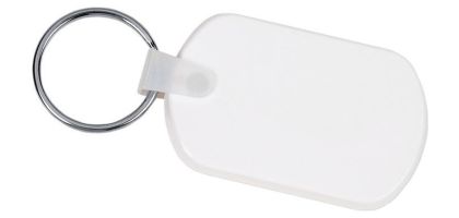 Bullet Rectangular Soft Key Tag