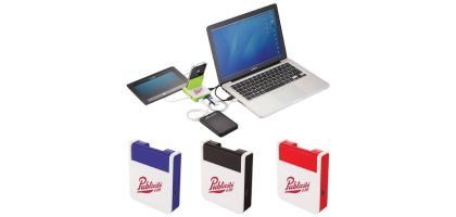Rotate Mobile Phone Holder & USB Hub
