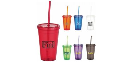 Iceberg 500ml Tumbler with Straw