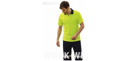 Unisex Adults Hi-Vis Stitch Essentials Polo