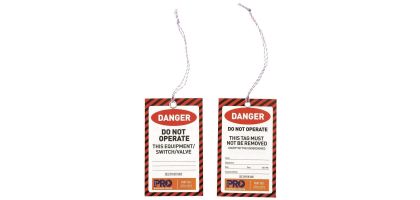 Safety Tag - Do Not Operate 125 x 75 mm (100/Pk)