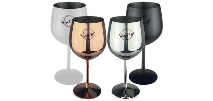 Bella Stainless Steel Wine Glass