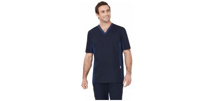 Mens Riley V-Neck Scrub Top