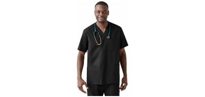 Mens Tokyo V-Neck Scrub Top
