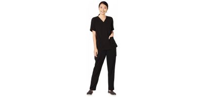 Womens Avery Easy fit V-Neck Scrub Top