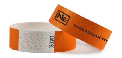 25mm Tyvek Wristbands