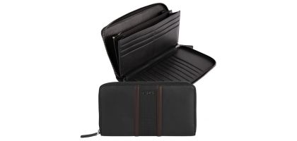 Travel Wallet Taddeo Black