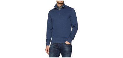GANT Sack Rib Half Zip Sweater