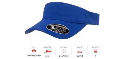 Yupoong 110 Flexfit Low Profile Visor