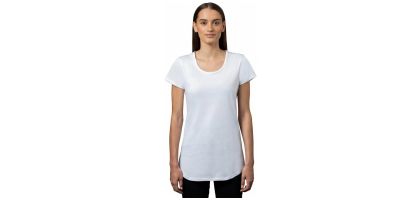 Womens Curved Hem T-shirt