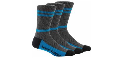Womens 3Pk Crew Sock