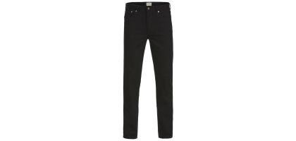 Mens Mustang Regular Stretch Jean Black