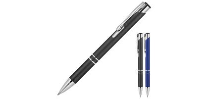Metal Pen Ballpoint Executive Brushed Julia