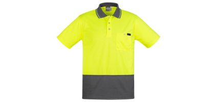 Mens Comfort Back S/S Polo