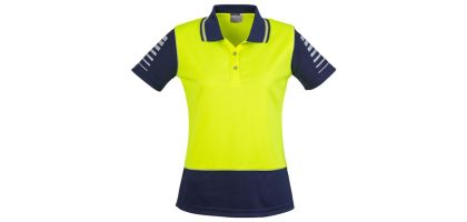 Womens Hi Vis Zone Polo