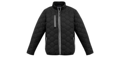 Unisex Hexagonal Puffer Jacket