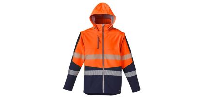 Unisex 2 in 1 Stretch Softshell Taped Jacket